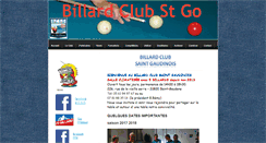 Desktop Screenshot of billard-stgo.org